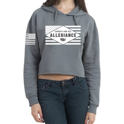 Freedom Cropped Hoodie